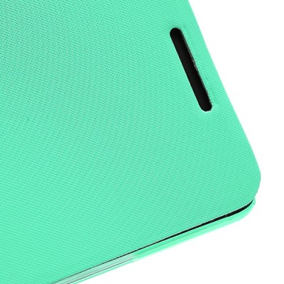 Atverčiamas HTC One M7 žalias dėklas (Dėkliukas) / Priedai.lt