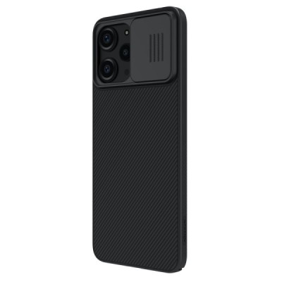 Xiaomi Redmi 12 4G „Nillkin“ CamShield juodas dėklas, nugarėlė su kameros apsauga | Priedai.lt