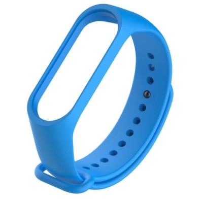 Išmaniojo laikrodžio Xiaomi Mi Band 4 kieto silikono (TPU) mėlyna apyrankė | Priedai.lt