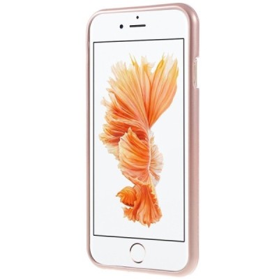 Apple iPhone 6 (6s) rožinis Mercury kieto silikono (TPU) dėklas / Priedai.lt