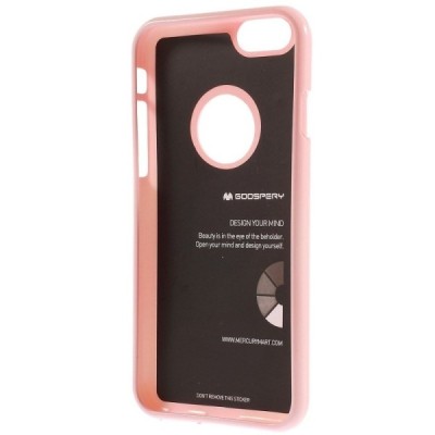 Apple iPhone 6 (6s) rožinis Mercury kieto silikono (TPU) dėklas / Priedai.lt
