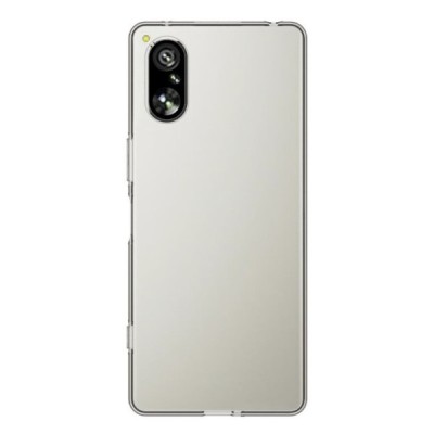 Sony Xperia 5 V kieto silikono TPU skaidrus dėklas - nugarėlė | Priedai.lt