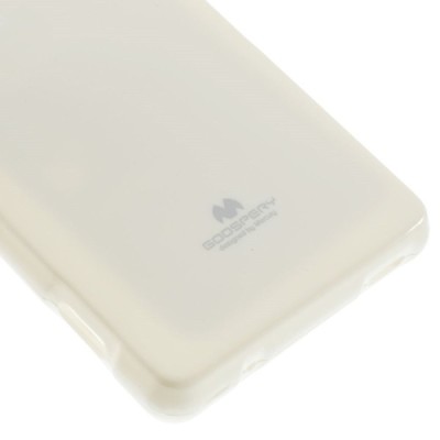 Sony Xperia Z3 Compact baltas Mercury kieto silikono (TPU) dėklas / Priedai.lt