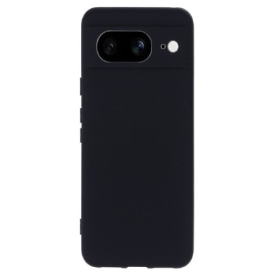 Google Pixel 8 Shell kieto silikono (TPU) dėklas juodas - nugarėlė | Priedai.lt