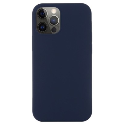 Apple iPhone 12 ir Apple iPhone 12 Pro Shell MagSafe kieto silikono TPU mėlynas dėklas - nugarėlė | Priedai.lt