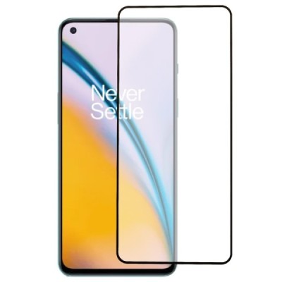 OnePlus Nord 3 „Calans“ 9H Tempered Glass sustiprintos apsaugos juodas pilnai dengiantis apsauginis ekrano stiklas 0,26 mm | Pri