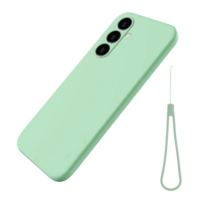 Samsung Galaxy S23 FE (Fan Edition) Shell kieto silikono (TPU) dėklas žalias - nugarėlė | Priedai.lt