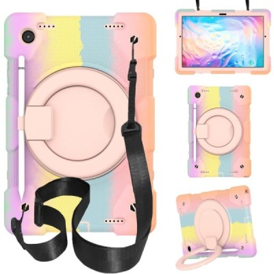 Samsung Galaxy Tab A8 10.5 2021 (X200, X205) sustiprintos apsaugos (360°) spalvotas dėklas - nugarėlė | Priedai.lt