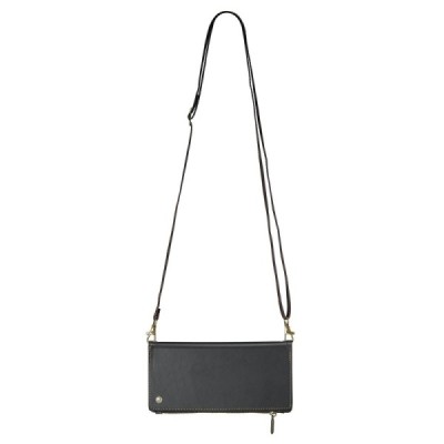 „CaseMe“ Crossbody universali atverčiama juoda odinė įmautė - piniginė (XXL dydis) | Priedai.lt