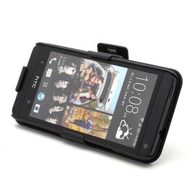 „Trys viename“ HTC One M7 juodas dėklas (Dėkliukas) / Priedai.lt