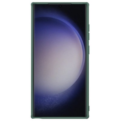 Samsung Galaxy S24 Ultra (SM-S928) „Nillkin“ Frosted Shield Pro žalias dėklas - nugarėlė | Priedai.lt