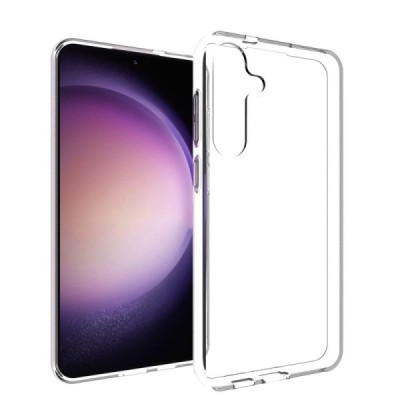 Samsung Galaxy S24+ (SM-S926) kieto silikono TPU skaidrus dėklas - nugarėlė | Priedai.lt