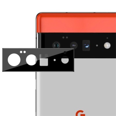 Google Pixel 6 Pro Imak Tempered Glass apsauginis galinės kameros juodas stiklas 0.3 mm | Priedai.lt