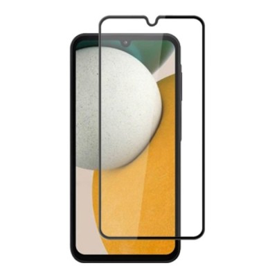 Samsung Galaxy A15 5G (SM-A156B) „Mocolo“ 9H 2.5D Tempered Glass sustiprintos apsaugos juodas pilnai dengiantis apsauginis ekran