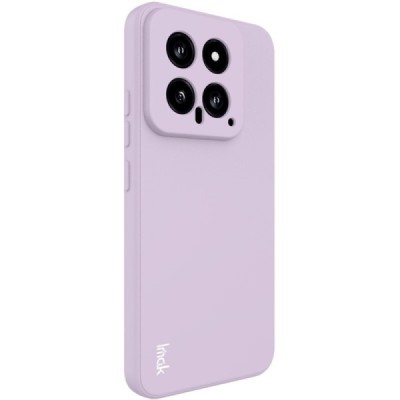 Xiaomi 14 „Imak“ kieto silikono TPU violetinis dėklas - nugarėlė | Priedai.lt