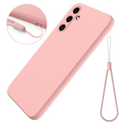 Samsung Galaxy A35 5G (SM-A356E) Shell kieto silikono (TPU) dėklas rožinis - nugarėlė | Priedai.lt