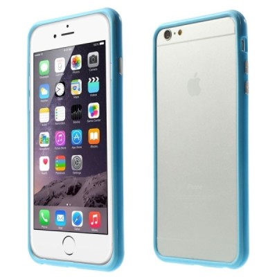 Apple iPhone 6 Plus (6s Plus) klasikinis mėlynas TPU rėmelis (kraštų apvadas, bamperis) / Priedai.lt