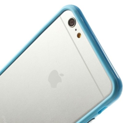 Apple iPhone 6 Plus (6s Plus) klasikinis mėlynas TPU rėmelis (kraštų apvadas, bamperis) / Priedai.lt