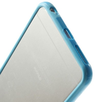 Apple iPhone 6 Plus (6s Plus) klasikinis mėlynas TPU rėmelis (kraštų apvadas, bamperis) / Priedai.lt