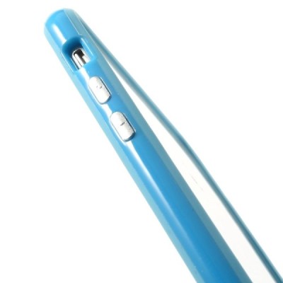 Apple iPhone 6 Plus (6s Plus) klasikinis mėlynas TPU rėmelis (kraštų apvadas, bamperis) / Priedai.lt
