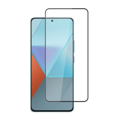 Xiaomi Redmi Note 13 Pro 5G „Mocolo“ 9H 2.5D Tempered Glass sustiprintos apsaugos juodas pilnai dengiantis apsauginis ekrano sti
