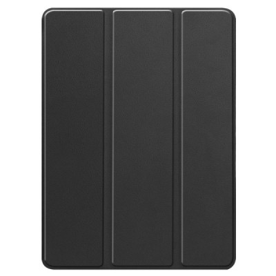 Apple iPad Pro 11 (2025) / 11 (2024) flip black leather case - book with stylus slot | Priedai.lt