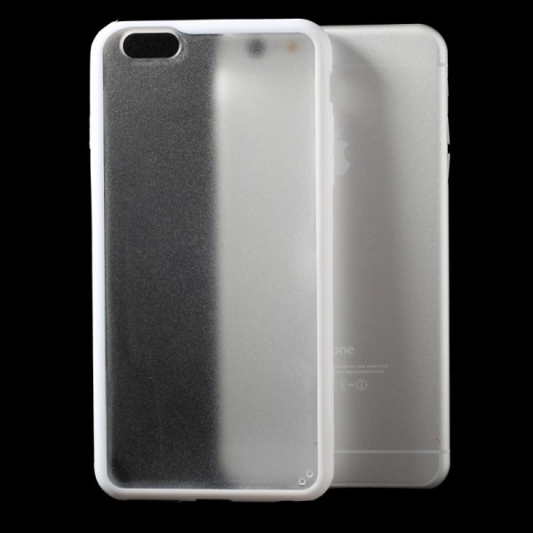 Matinis plastikinis dėklas - baltas (iPhone 6 Plus / iPhone 6s Plus)