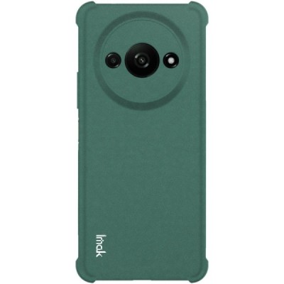 Xiaomi Redmi A3 (Poco C61) Imak sustiprintos apsaugos kieto silikono TPU žalias dėklas - nugarėlė | Priedai.lt