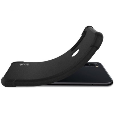 Xiaomi Redmi Note 13 Pro 5G (Poco X6 5G) Imak sustiprintos apsaugos kieto silikono TPU juodas dėklas - nugarėlė | Priedai.lt