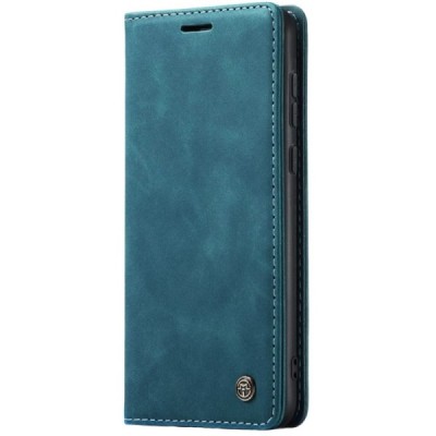 Samsung Galaxy A55 5G (SM-A556) CaseMe Retro Solid Flip Case Book - Green | Priedai.lt