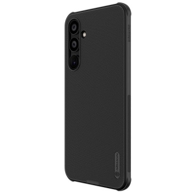 Samsung Galaxy A55 5G (SM-A556E) "Nillkin" Frosted Shield Pro black case - cover | Priedai.lt