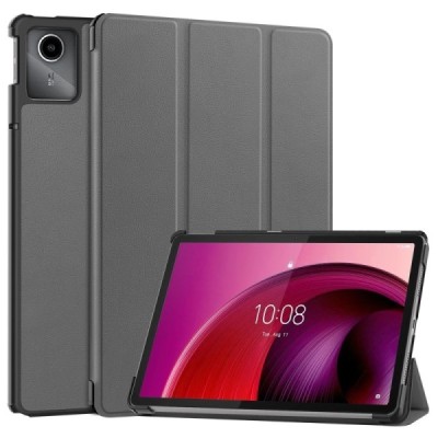 Lenovo Tab M11 (TB330FU) Flip Book Case - gray (foldable) | Priedai.lt