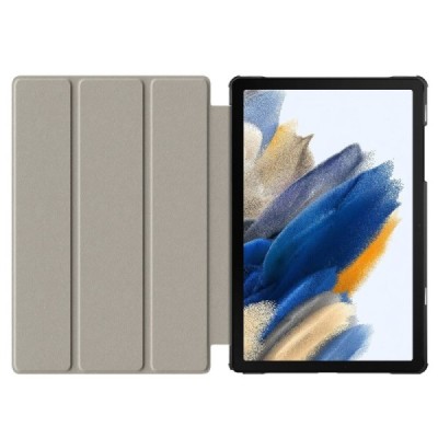 Samsung Galaxy Tab A11+ / A9+ Flip Book Case - green (foldable) | Priedai.lt
