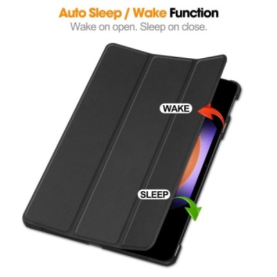 Xiaomi Pad 6S Pro Flip Book Case - Black (foldable) | Priedai.lt