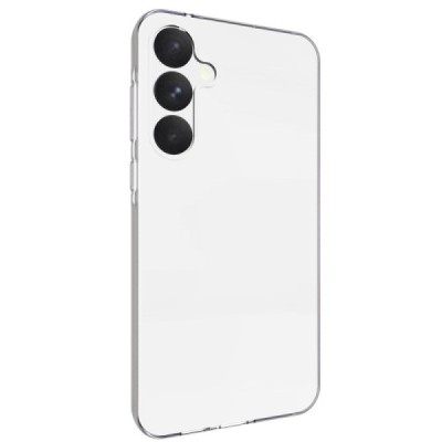 Samsung Galaxy A55 5G (SM-A556) hard silicone (TPU) clear, transparent case - cover | Priedai.lt