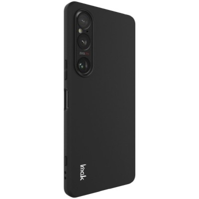 Sony Xperia 1 VI „Imak“ hard silicone TPU black case - back | Priedai.lt
