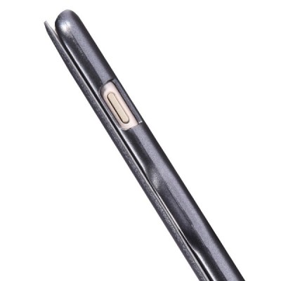 Nillkin Fresh Apple iPhone 6 Plus (6s Plus) atverčiamas juodas odinis dėklas - knygutė / Priedai.lt