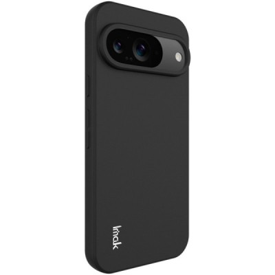 Google Pixel 9 (9 Pro) „Imak“ hard silicone TPU black case - back | Priedai.lt