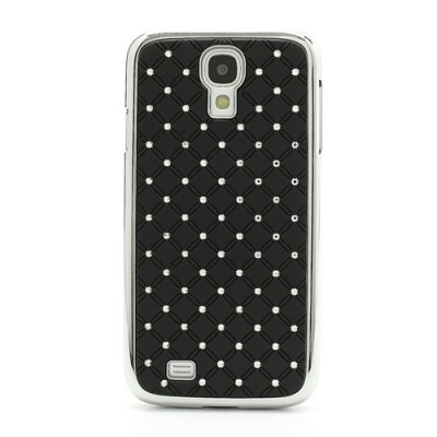 Samsung Galaxy S4 i9505 elegantiškas juodas dėklas su blizgučiais / Priedai.lt