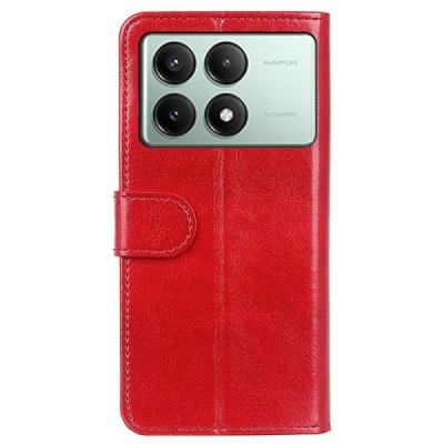 Xiaomi Poco X6 Pro 5G (K70E) Flip Book Case - Red | Priedai.lt