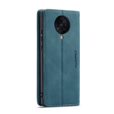 Xiaomi Poco F2 Pro CaseMe Retro Solid Flip Case Book - Green | Priedai.lt