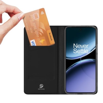 OnePlus Nord 4 "Dux Ducis" Skin Flip Book Case - black | Priedai.lt