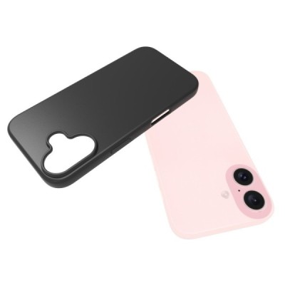 Apple iPhone 16 Plus hard silicone (TPU) black case - cover | Priedai.lt