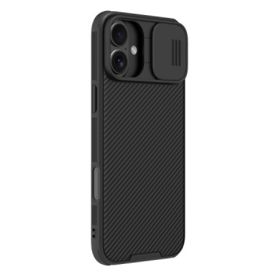 Apple iPhone 16 "Nillkin" CamShield Pro Magnetic Black case, cover | Priedai.lt