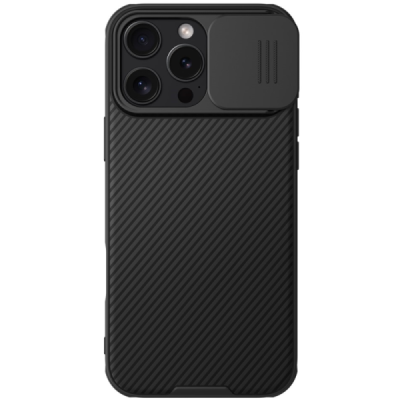 Apple iPhone 16 Pro Max "Nillkin" CamShield Pro Magnetic Black case, cover | Priedai.lt