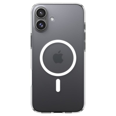 "Spigen" Liquid Crystal MagFit Apple iPhone 16 clear, transparent Hard Silicone Case Cover | Priedai.lt