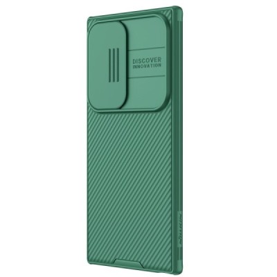 Samsung Galaxy S24 Ultra "Nillkin" CamShield Pro green case - cover | Priedai.lt
