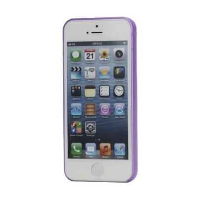 Ploniausias pasaulyje violetinis Apple iPhone SE (5, 5s) dėklas (dėkliukas) / Priedai.lt