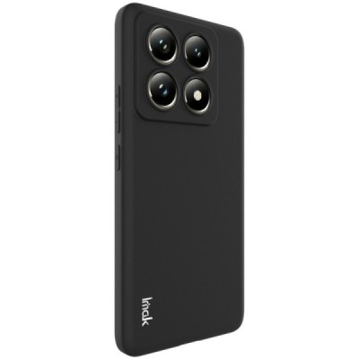 Xiaomi 14T Pro "Imak" hard silicone TPU black case - back | Priedai.lt