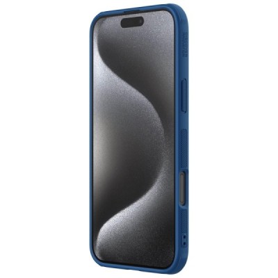 Apple iPhone 16 Pro Max "Nillkin" Frosted Shield Pro Magnetic blue case, cover | Priedai.lt